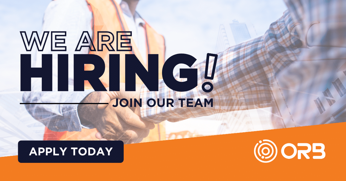 Now Hiring Apply Today at ORB