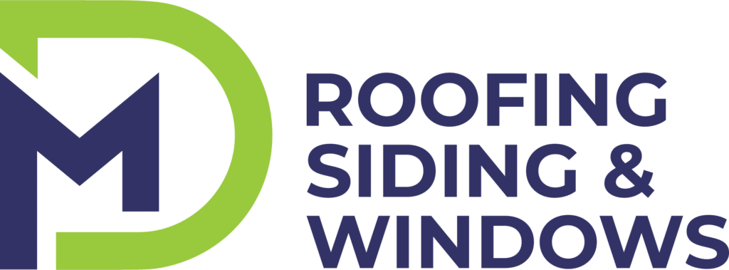 DM Roofing Siding & Windows Logo