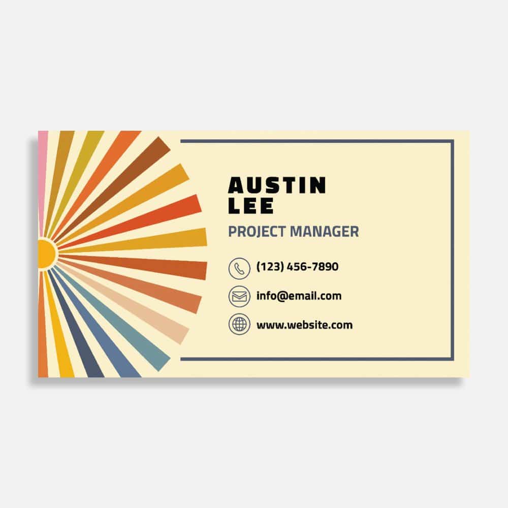SunnySide Business Card Back