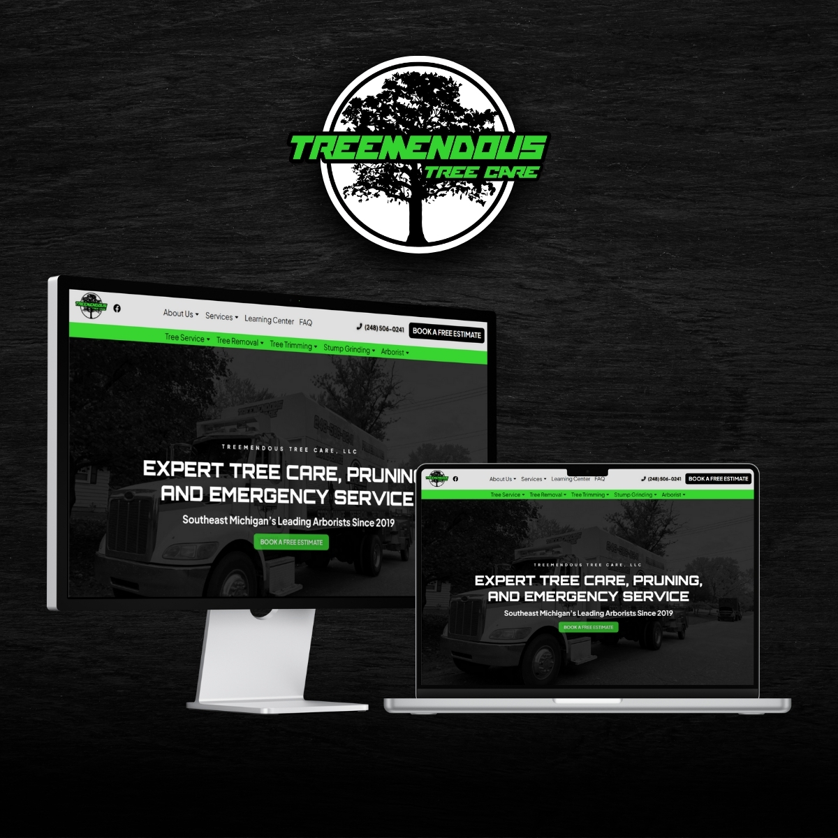 ORB Client Portfolio Example - Treemendous Tree Care Marketing