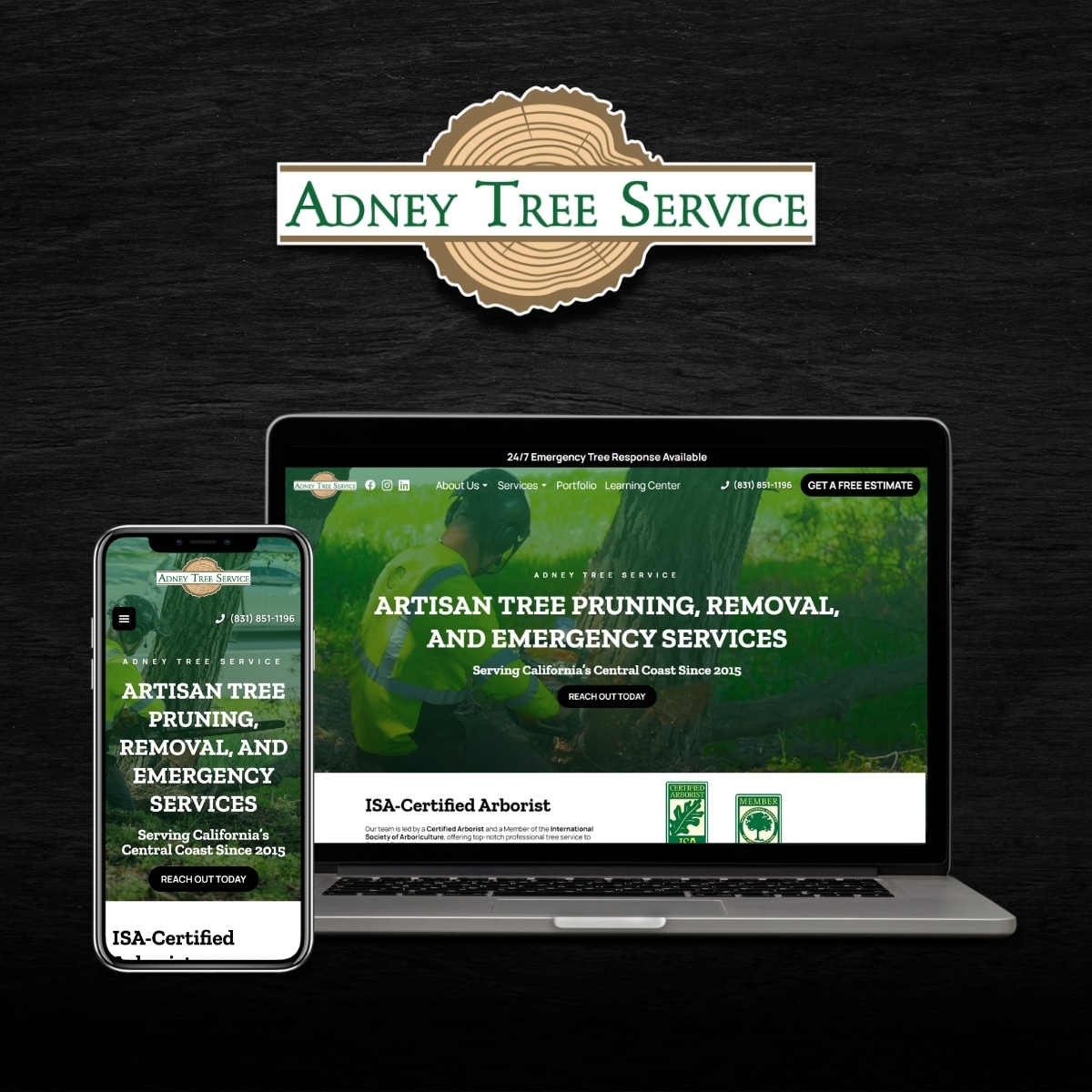 ORB Portfolio Example Adney Tree Service