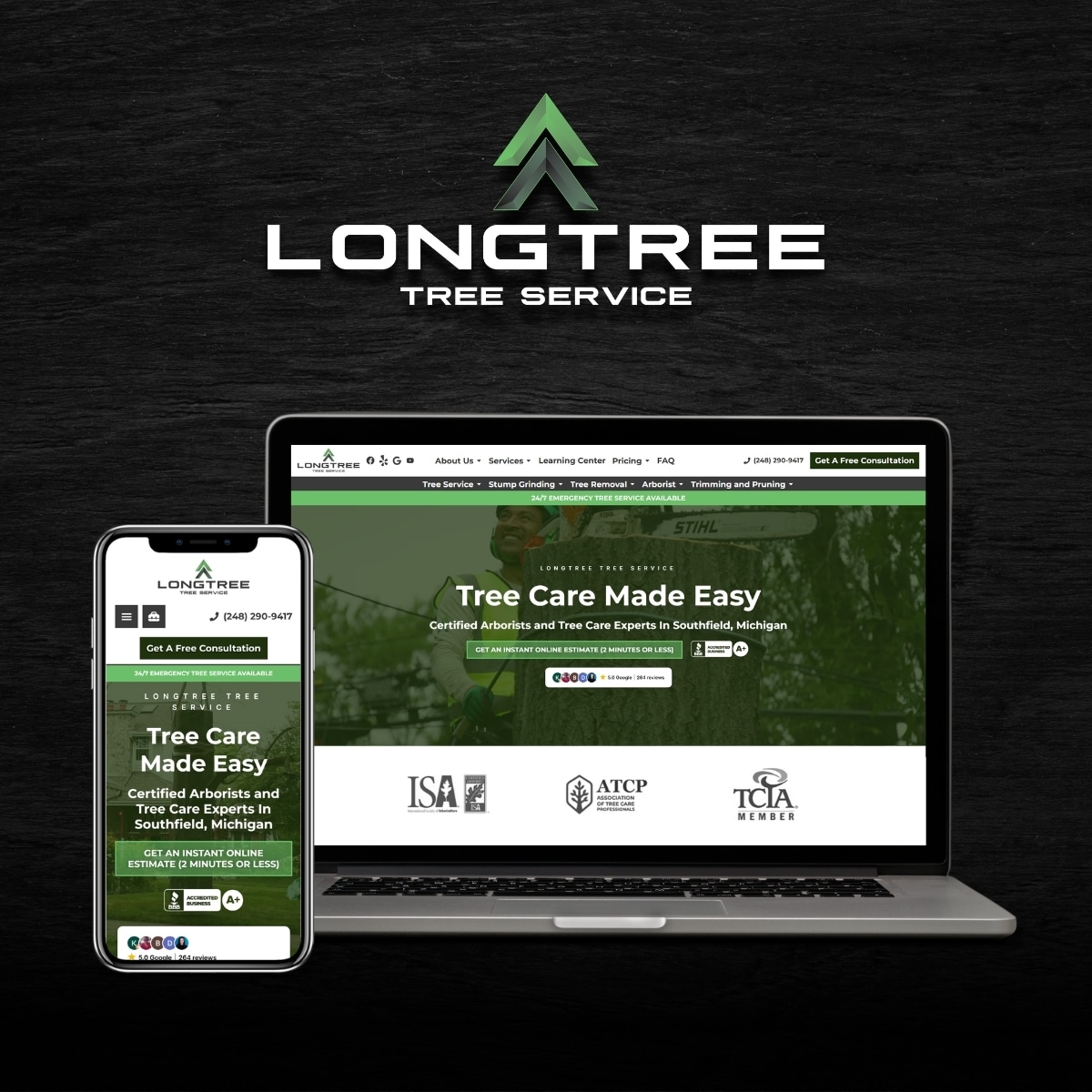 ORB Portfolio Example Longtree Tree Service