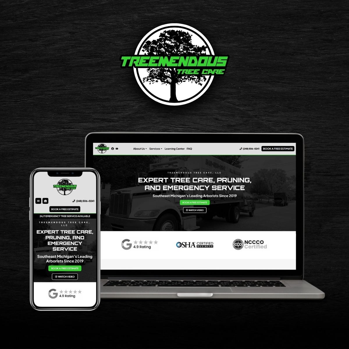 ORB Portfolio Example Treemendous Tree Care