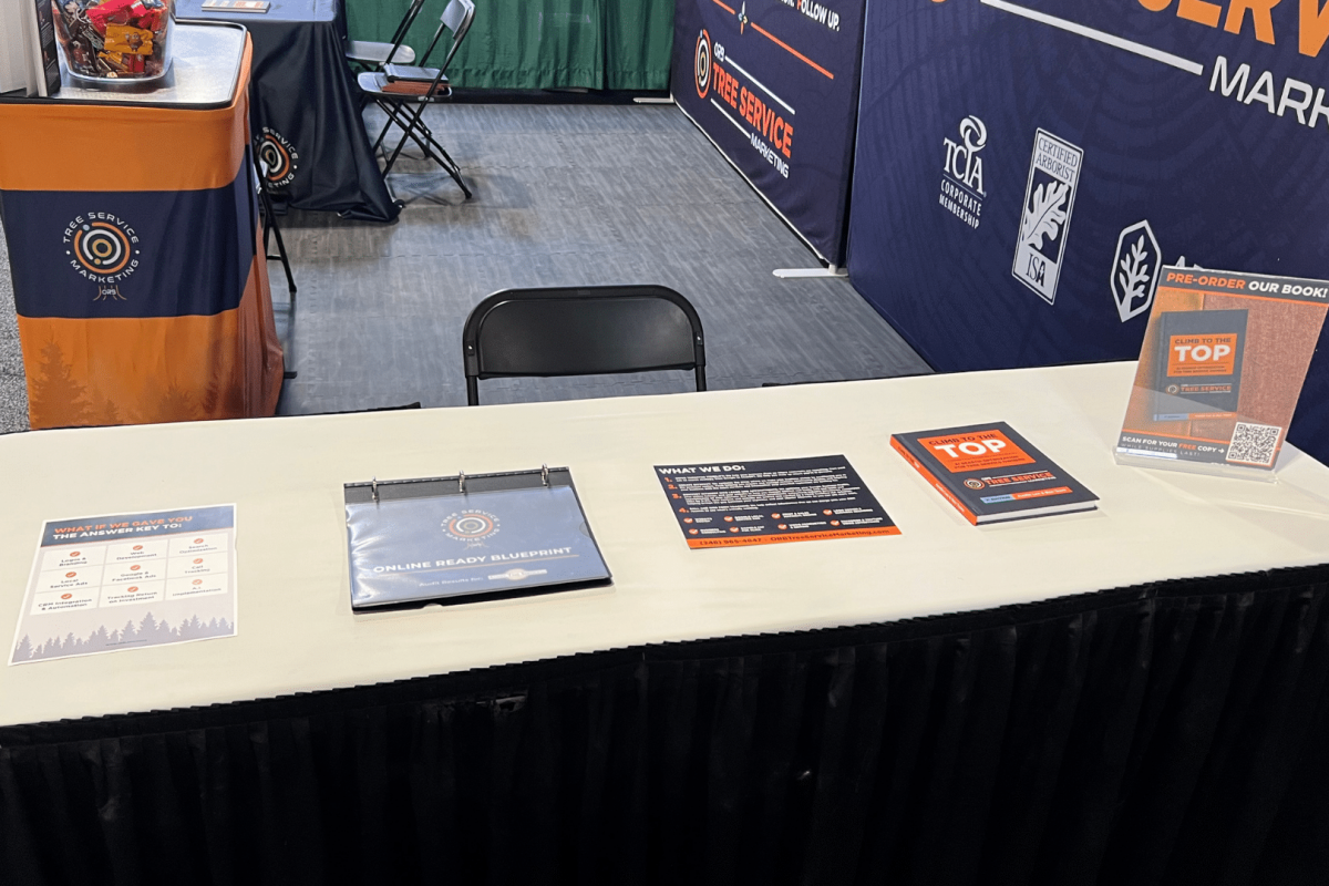 Close Up About us at the Expo with Book Feature